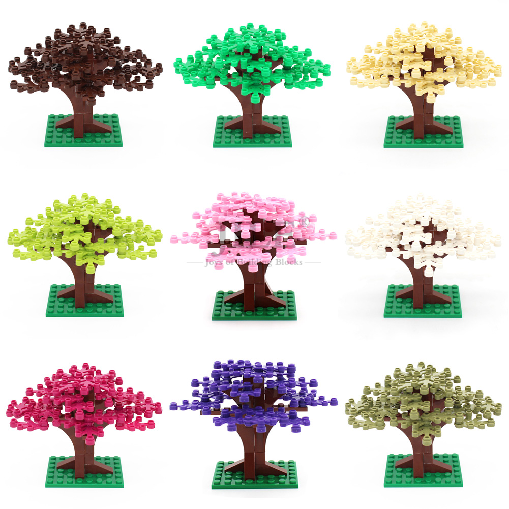 Bonsai Garden Lego - Moc DIY พืชสวนต้นไม้ขนาดเล็ก 9 สี Courtyard