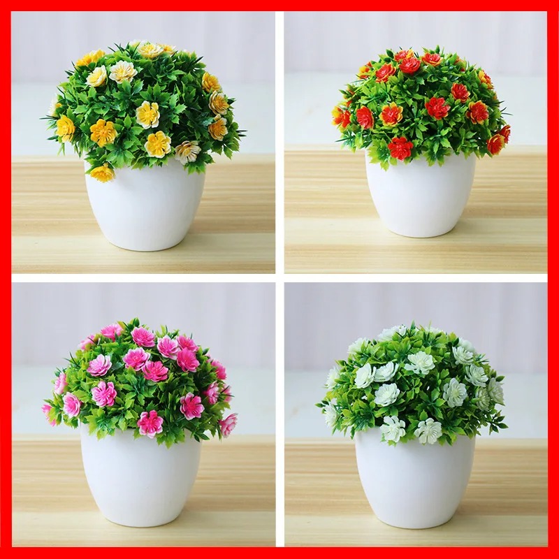 Bonsai Garden Kit - 1Pcประดิษฐ์พืชBonsaiดอกไม้พืชดอกไม้ปลอมPottedเครื่องประดับสำหรับตกแต่งGarden Decorโรงแรม