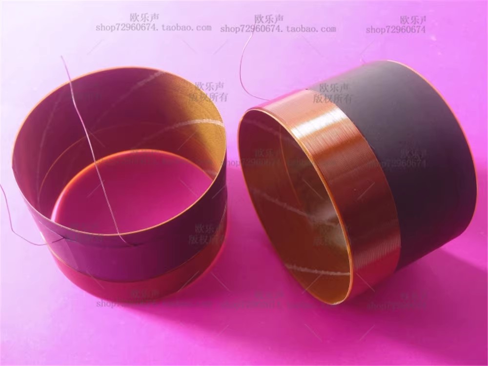 Copper Wire Roll - GHXAMP 2PCS 76.2 มม.เสียงเบสพร้อมไฟเบอร์กลาส 76-Core ทนอุณหภูมิสูงรอบทองแดงลวด