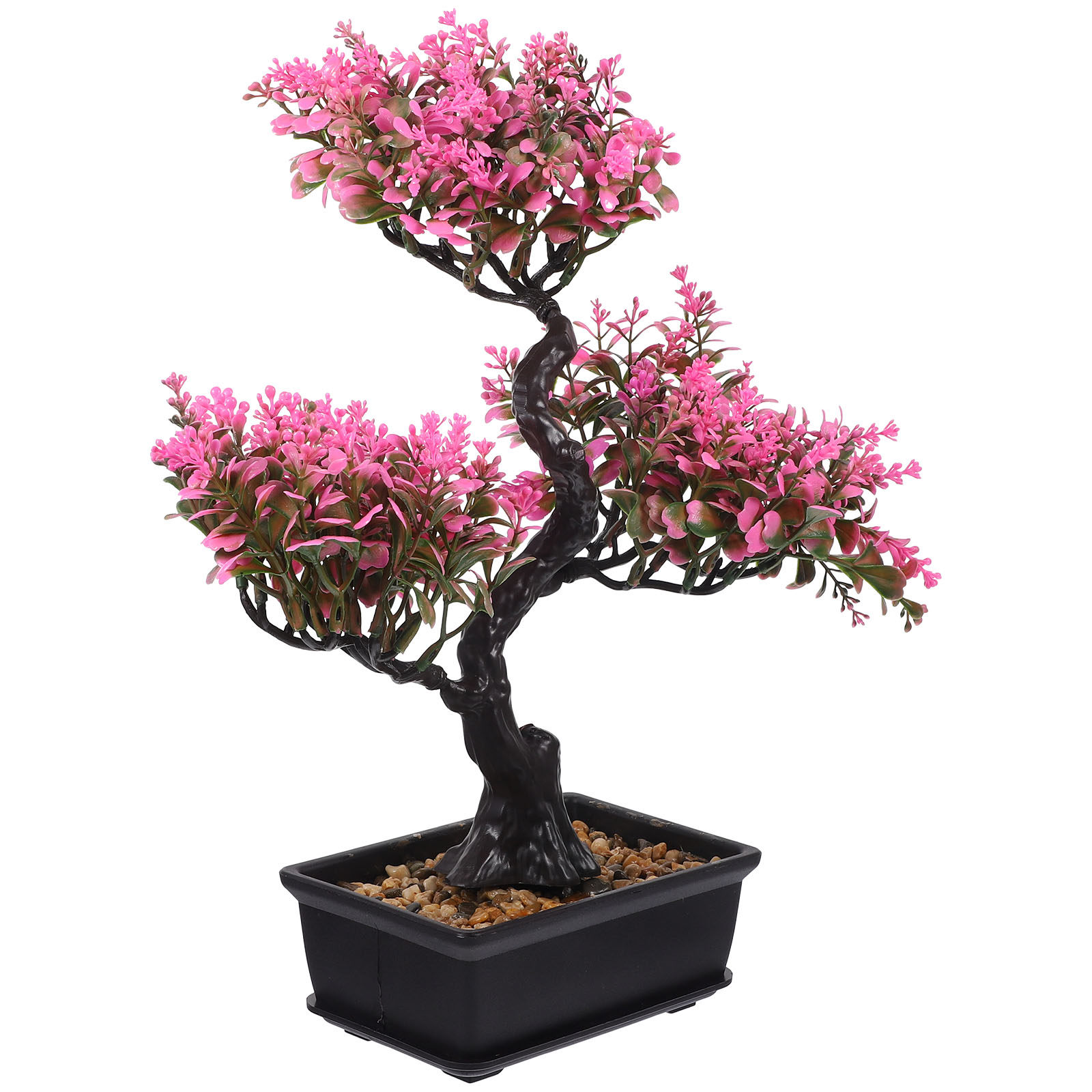 Bonsai Garden Desk - ต้นไม้ประดิษฐ์ตกแต่ง ต้นบอนไซจำลอง ของตกแต่งต้นไม้เทียม ต้นบอนไซเลียนแบบสำหรับตกแต่งบ้าน สวน ชั้นวางของ