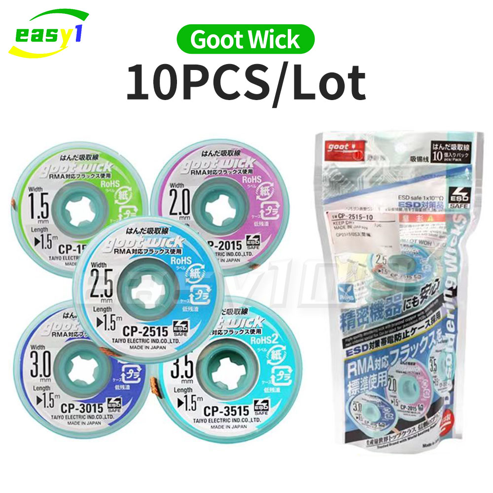 Copper Wire Roll - สายบัดกรีบัดกรีของแท้ CP1515บัดกรีบัดกรีบัดกรี BGA CP2015 CP2515 CP3515