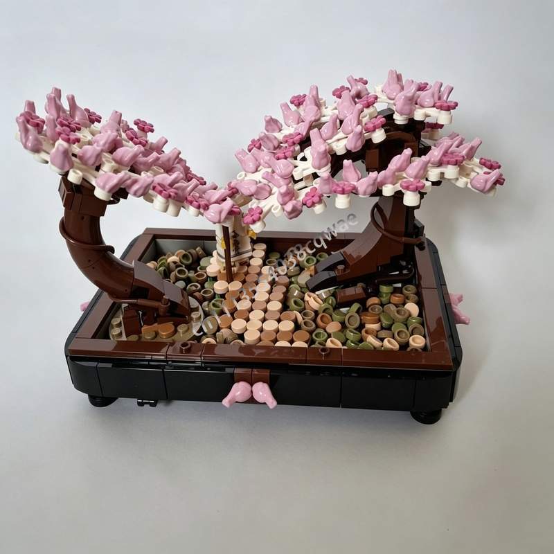 673 ชิ้น บอนไซ พาร์ค ต้นซากุระ - Bonsai Garden Lego บทวิจารณ์และราคา