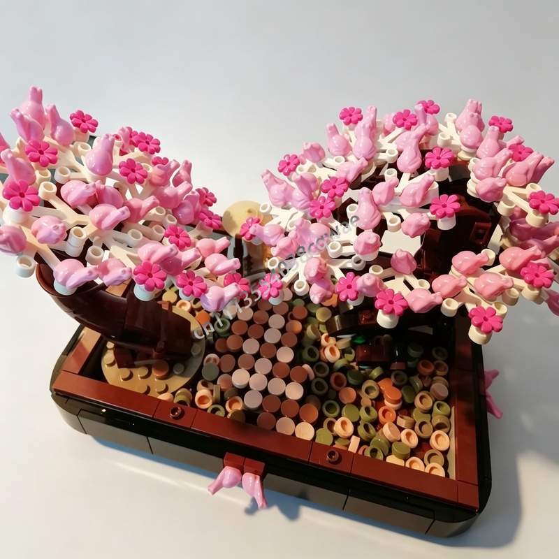 673 ชิ้น บอนไซ พาร์ค ต้นซากุระ - Bonsai Garden Lego บทวิจารณ์และราคา