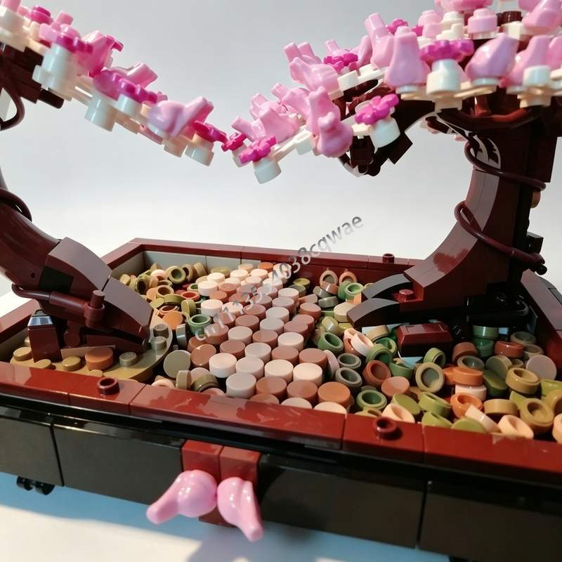 673 ชิ้น บอนไซ พาร์ค ต้นซากุระ - Bonsai Garden Lego บทวิจารณ์และราคา