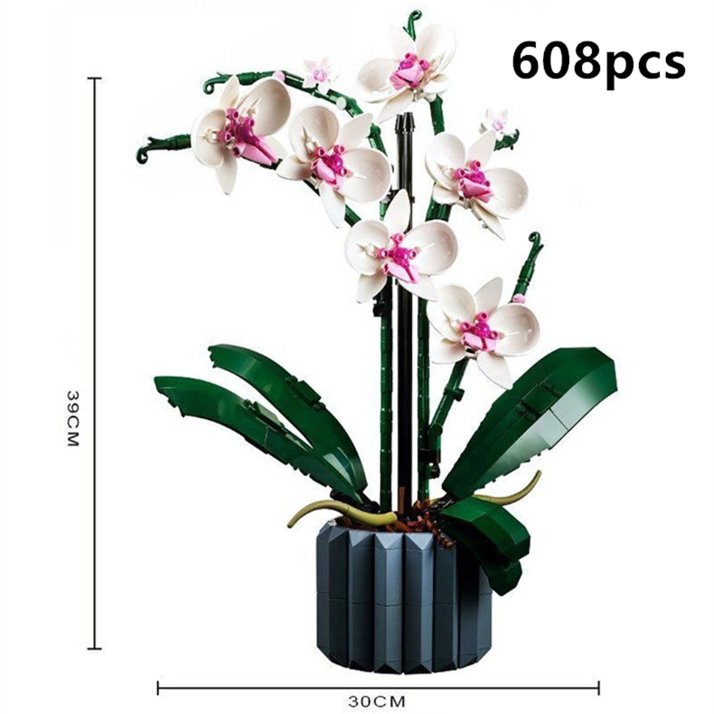 ช่อดอกไม้กล้วยไม้แสนสนุก บล็อก - Bonsai Garden Lego บทวิจารณ์และราคา