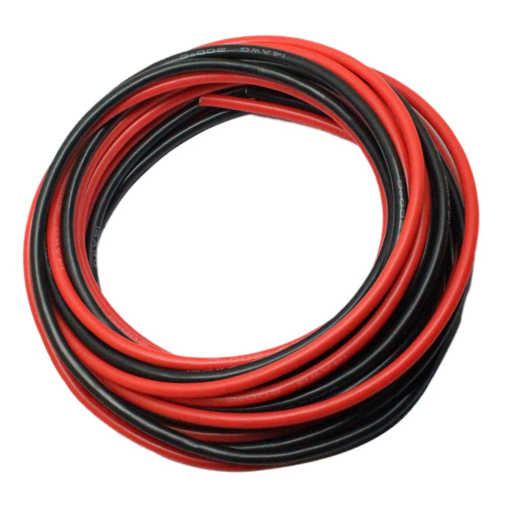2 ม้วน 14 AWG 50 ฟุตสายซิลิโคน - Copper Wire Roll บทวิจารณ์และราคา