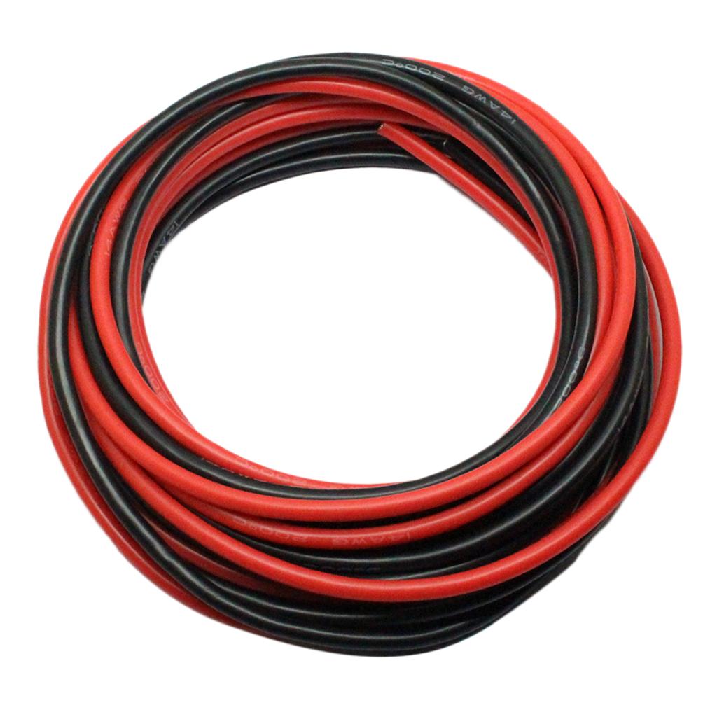 2 ม้วน 14 AWG 50 ฟุตสายซิลิโคน - Copper Wire Roll บทวิจารณ์และราคา