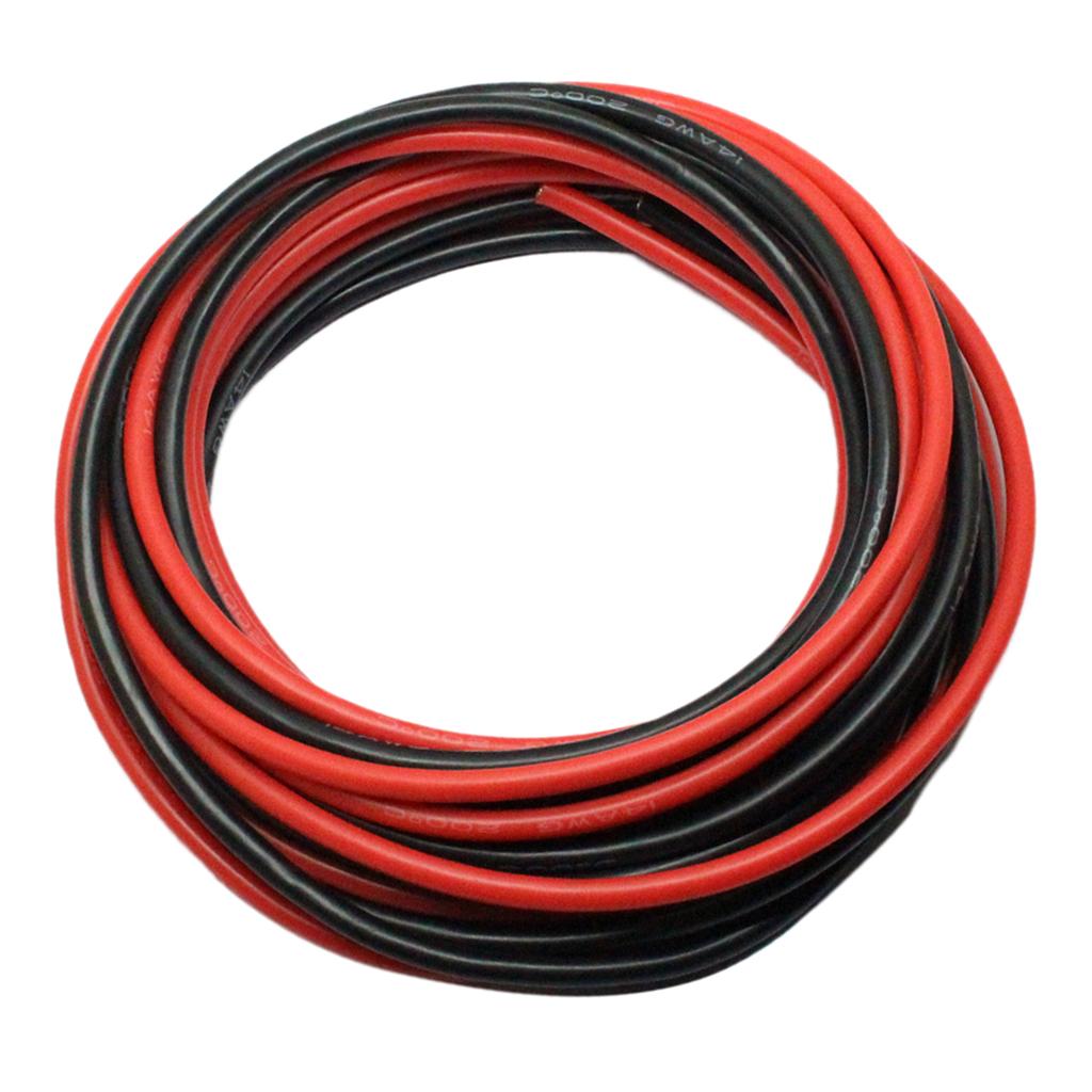 2 ม้วน 14 AWG 50 ฟุตสายซิลิโคน - Copper Wire Roll บทวิจารณ์และราคา