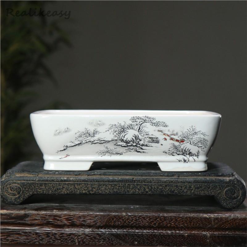 กระถางเซรามิกใส่ดอกไม้สีม่วงขน - Bonsai Garden Kit บทวิจารณ์และราคา