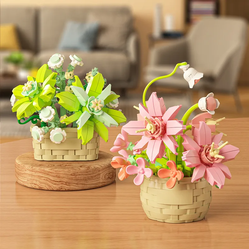 ชุดตัวต่อ DIY MOC ต้นกุหลาบในก - Bonsai Garden Lego บทวิจารณ์และราคา
