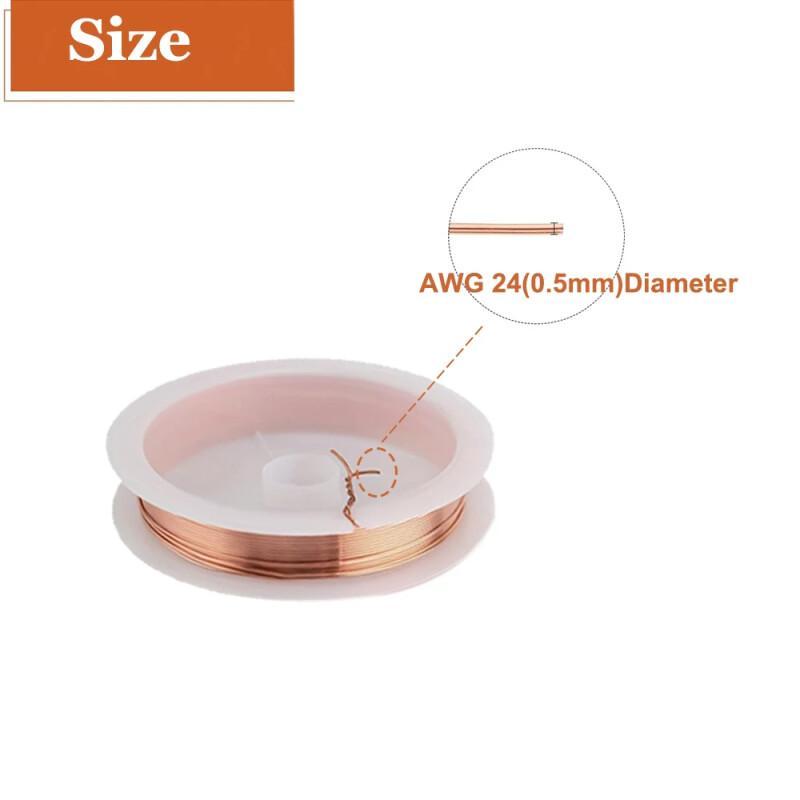 ลวดทองแดงเปลือย 10 เมตร ลวดทอง - Copper Wire Roll บทวิจารณ์และราคา