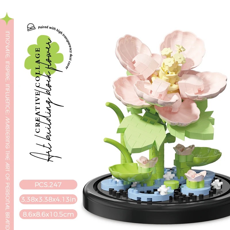 ไมโครบล็อกตัวต่อ ช่อดอกไม้อมตะ - Bonsai Garden Lego บทวิจารณ์และราคา