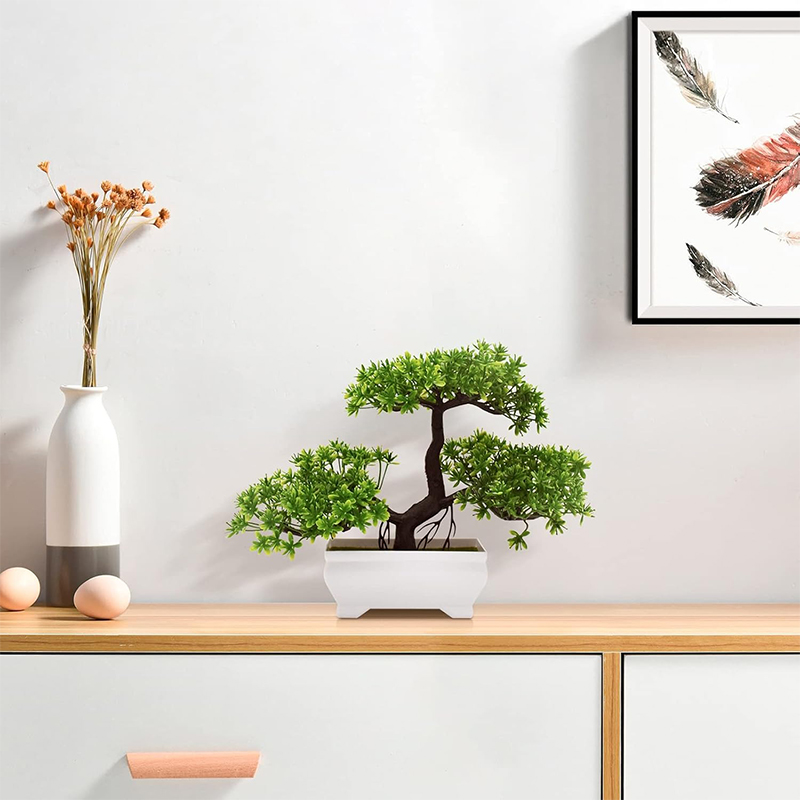 บอนไซประดิษฐ์พลาสติก Bionic โร - Bonsai Garden Desk บทวิจารณ์และราคา