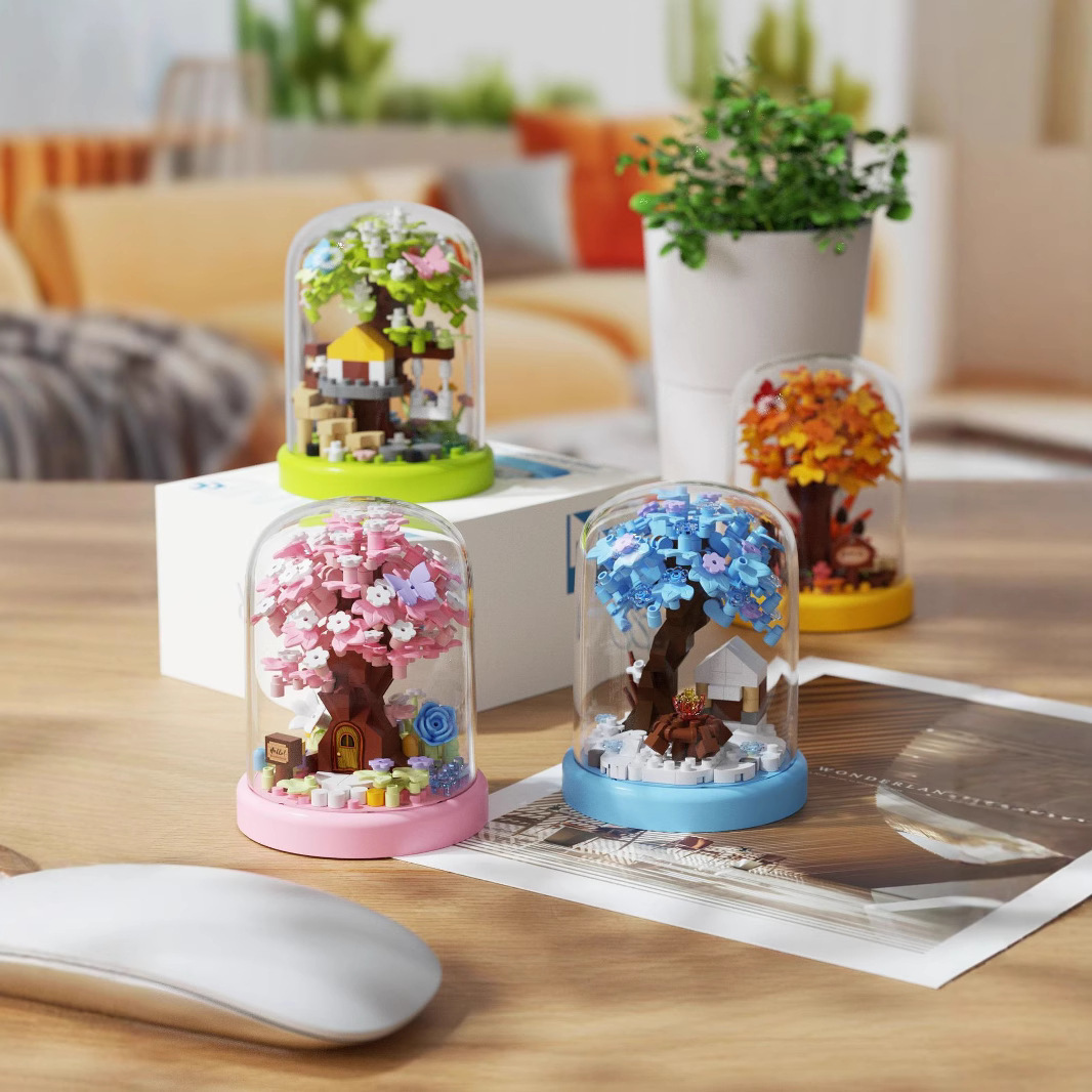 บ้านต้นซากุระจิ๋ว ของเล่นตัวต่ - Bonsai Garden Lego บทวิจารณ์และราคา
