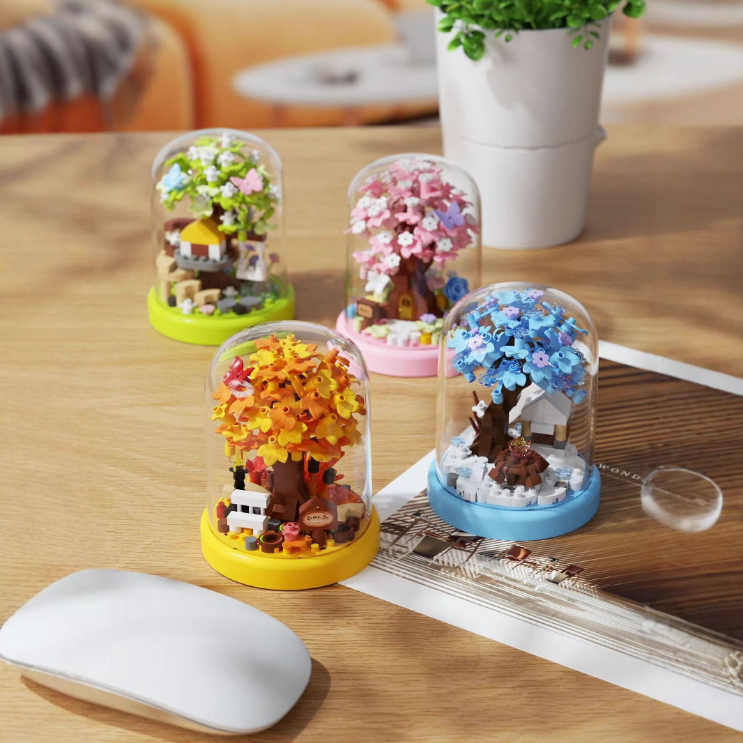 บ้านต้นซากุระจิ๋ว ของเล่นตัวต่ - Bonsai Garden Lego บทวิจารณ์และราคา