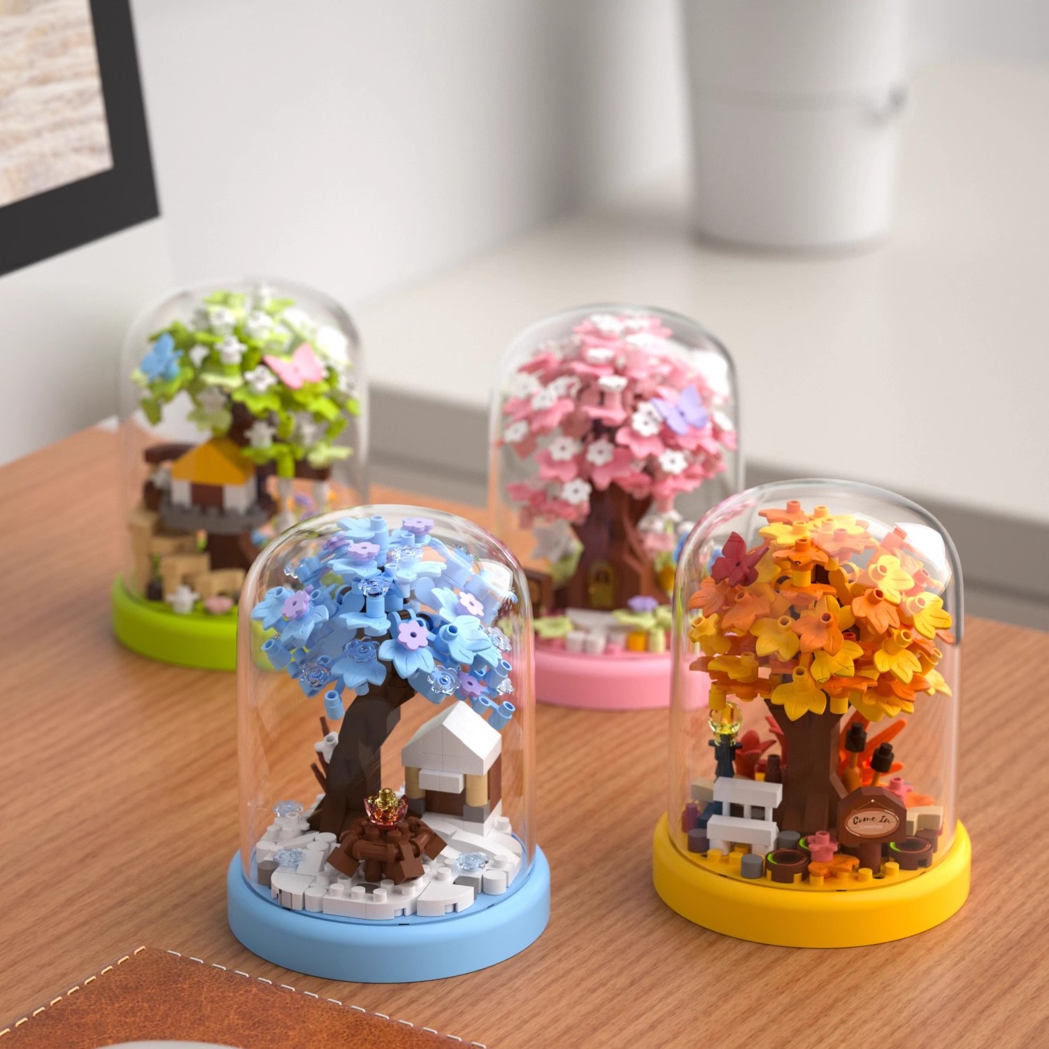 บ้านต้นซากุระจิ๋ว ของเล่นตัวต่ - Bonsai Garden Lego บทวิจารณ์และราคา