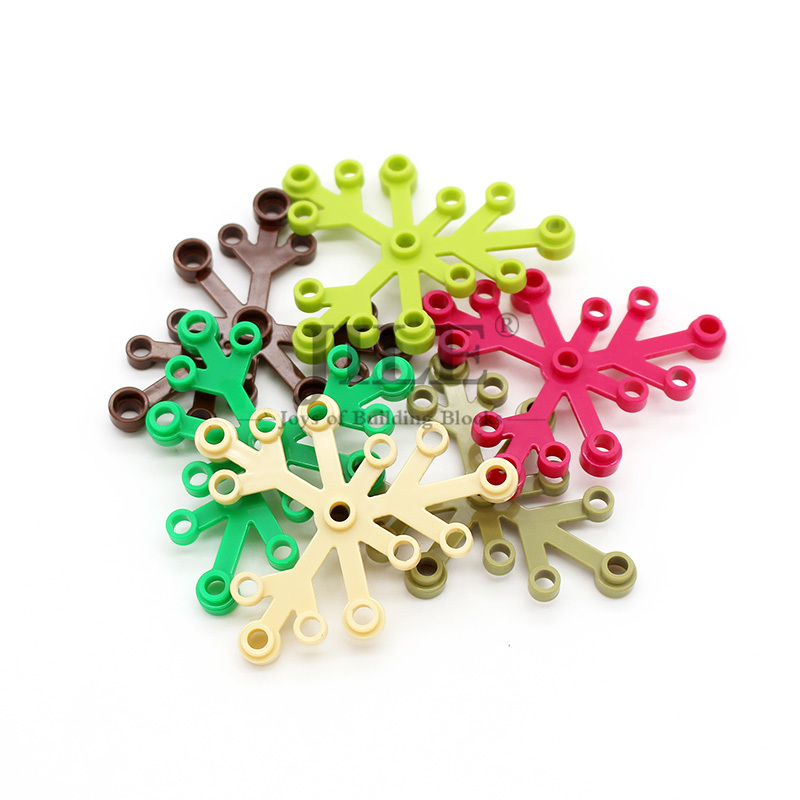 40pcs บล็อกเมือง MOC พืชใบ 6x5 - Bonsai Garden Lego บทวิจารณ์และราคา